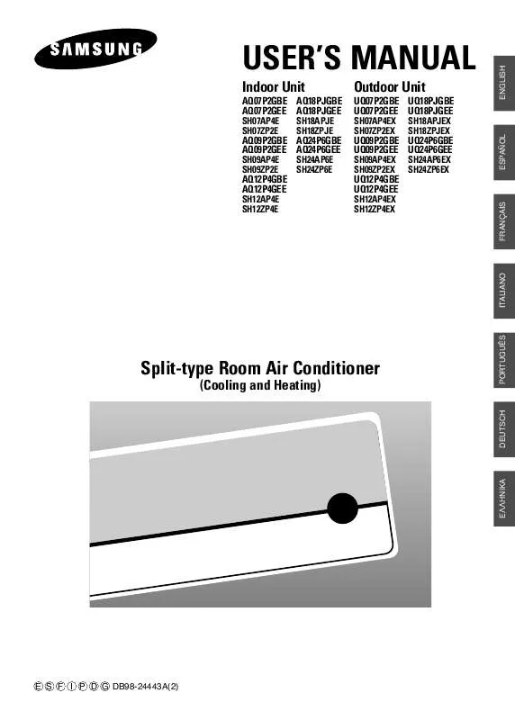 Mode d'emploi SAMSUNG SH-12AP4E