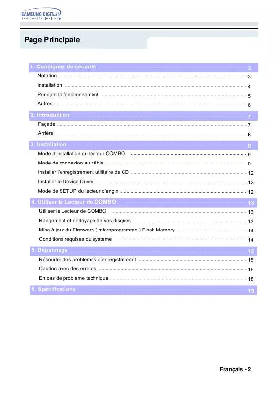 Mode d'emploi SAMSUNG SM-348B