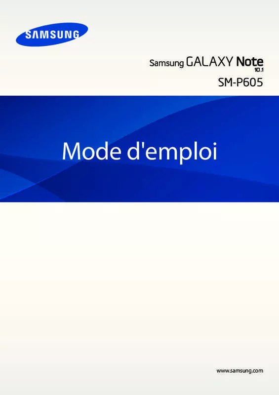 Mode d'emploi SAMSUNG SM-P605