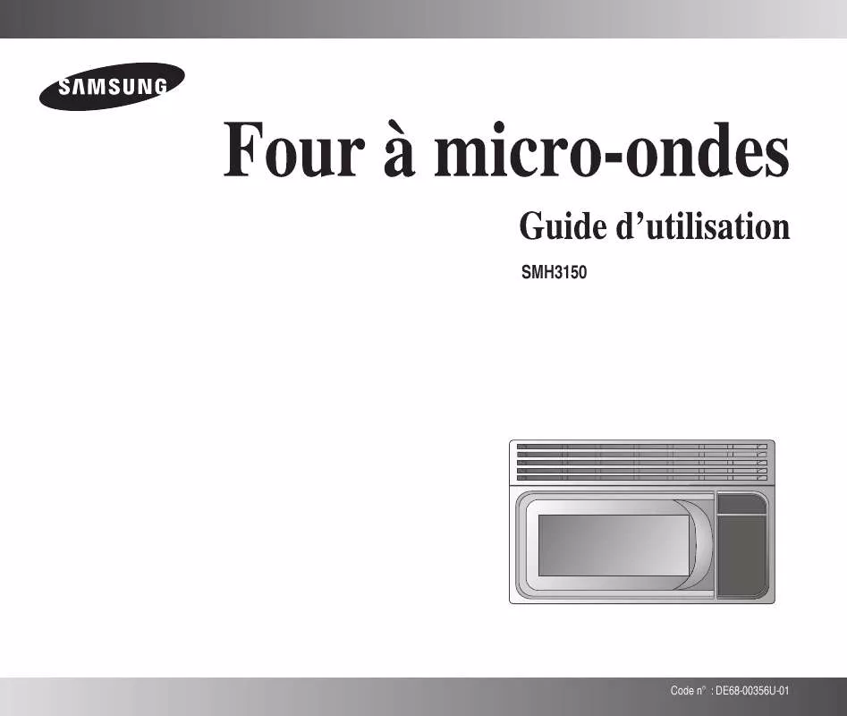 Mode d'emploi SAMSUNG SMH3150BF