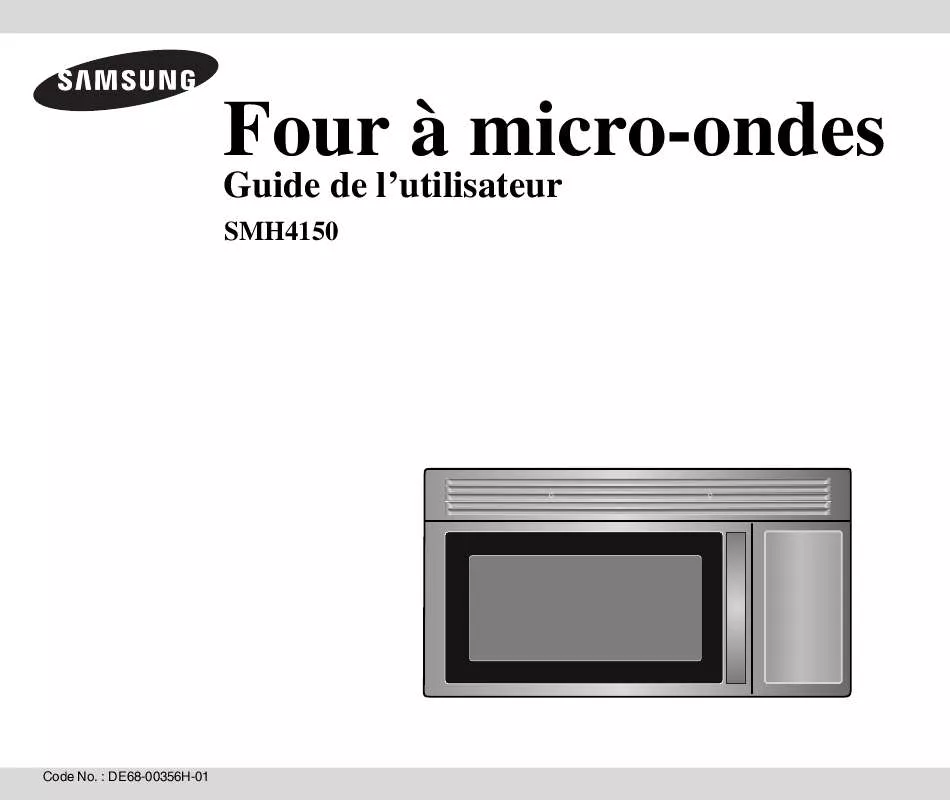 Mode d'emploi SAMSUNG SMH4150WD