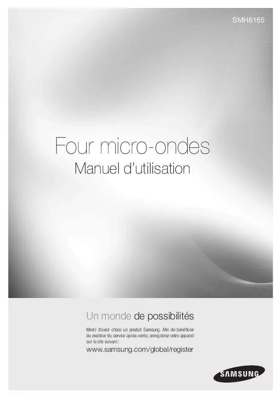 Mode d'emploi SAMSUNG SMH6165STG