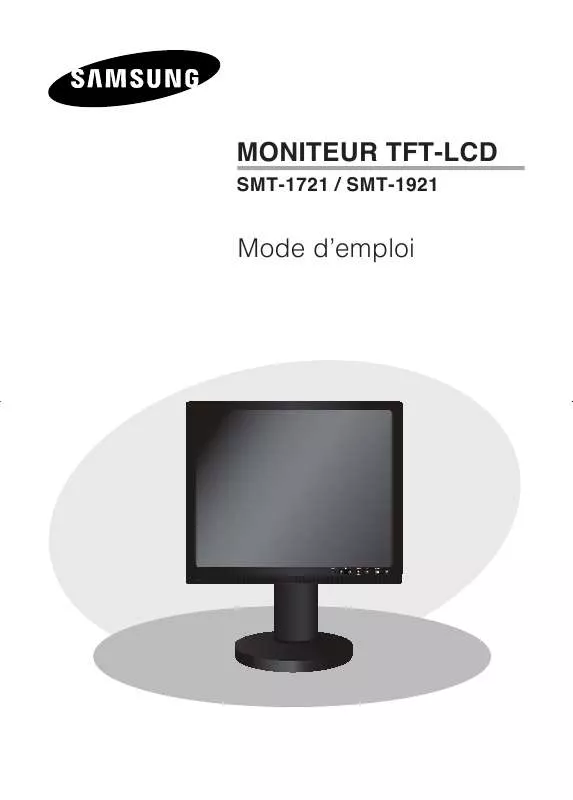 Mode d'emploi SAMSUNG SMT-1721P