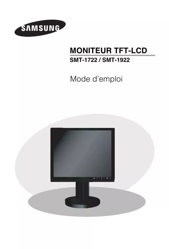 Mode d'emploi SAMSUNG SMT-1722P