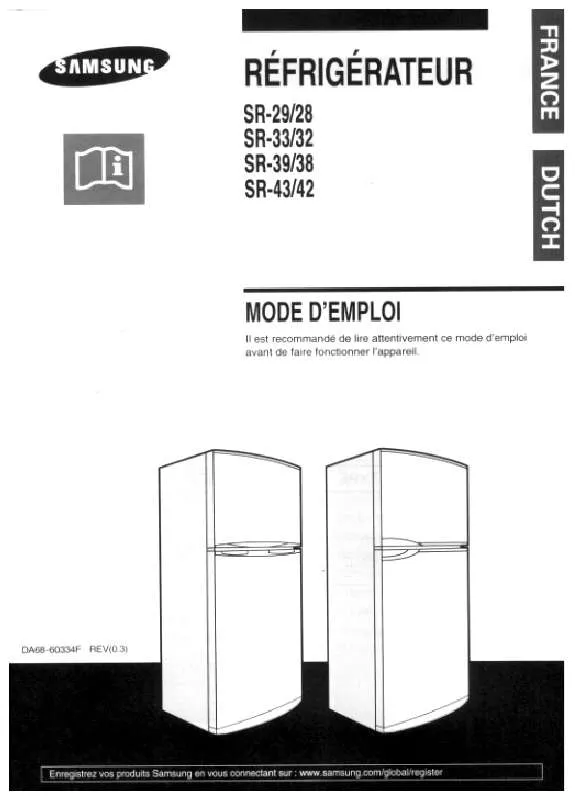 Mode d'emploi SAMSUNG SR-42NMB