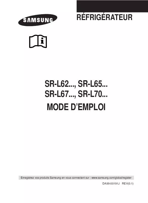 Mode d'emploi SAMSUNG SR-L621EVSS