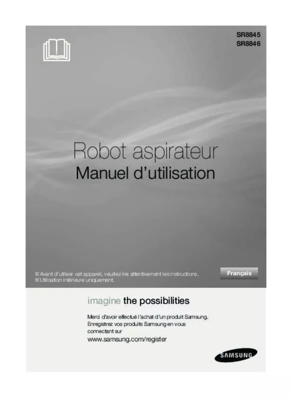 Mode d'emploi SAMSUNG SR8841 NAVIBOT