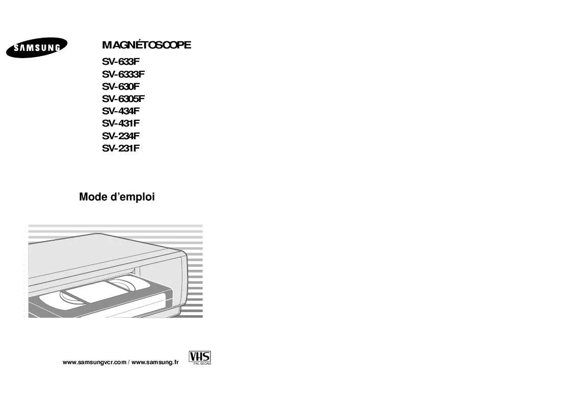 Mode d'emploi SAMSUNG SV431F-XEF