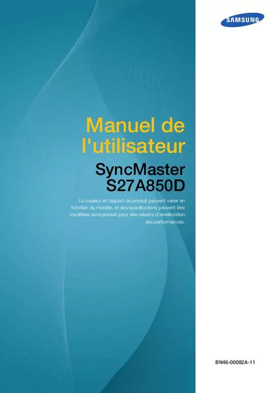 Mode d'emploi SAMSUNG SYNCMASTER S27C570H