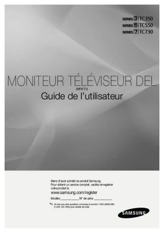 Mode d'emploi SAMSUNG T22C350ND