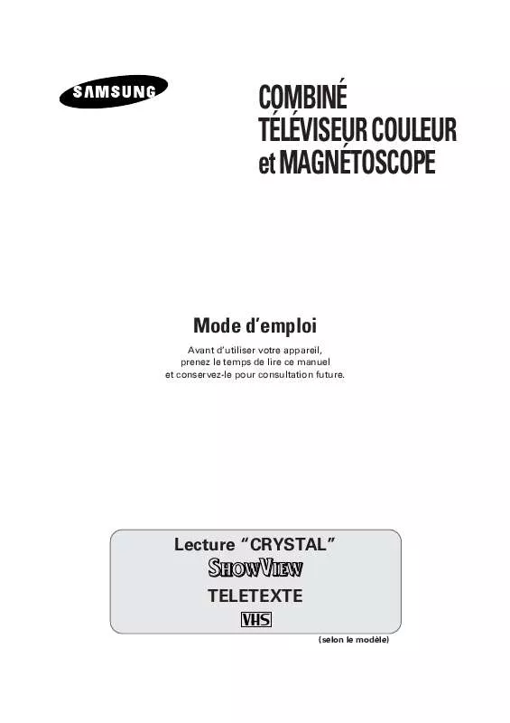 Mode d'emploi SAMSUNG TF-15X5