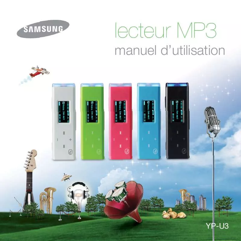 Mode d'emploi SAMSUNG U3 1GB GREEN