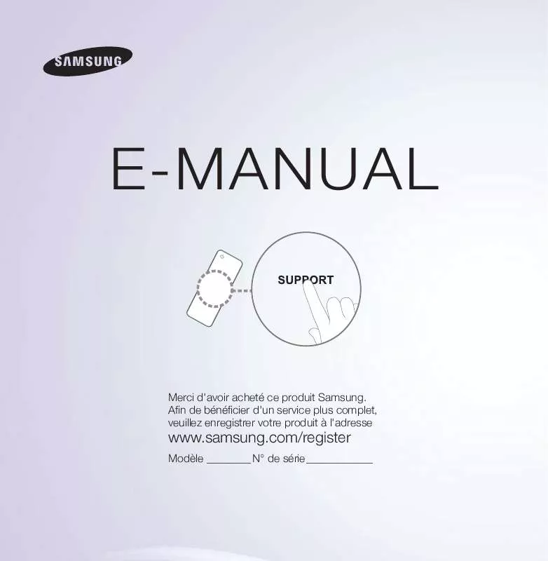 Mode d'emploi SAMSUNG UE40F6100