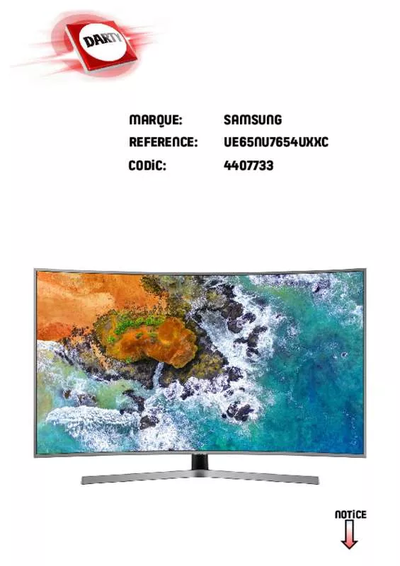 Mode d'emploi SAMSUNG UE49NU7645