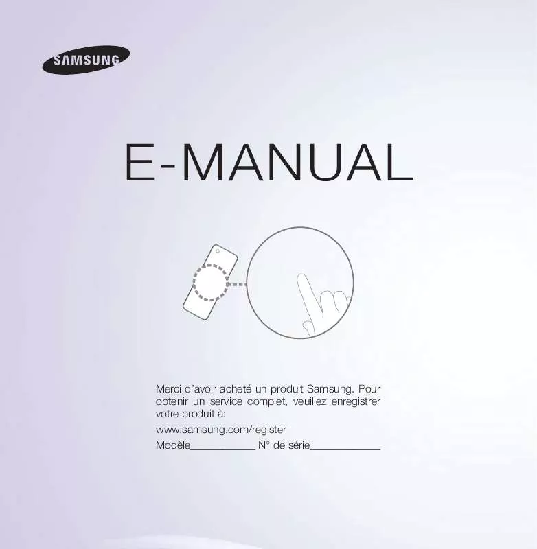 Mode d'emploi SAMSUNG UN46ES7500F