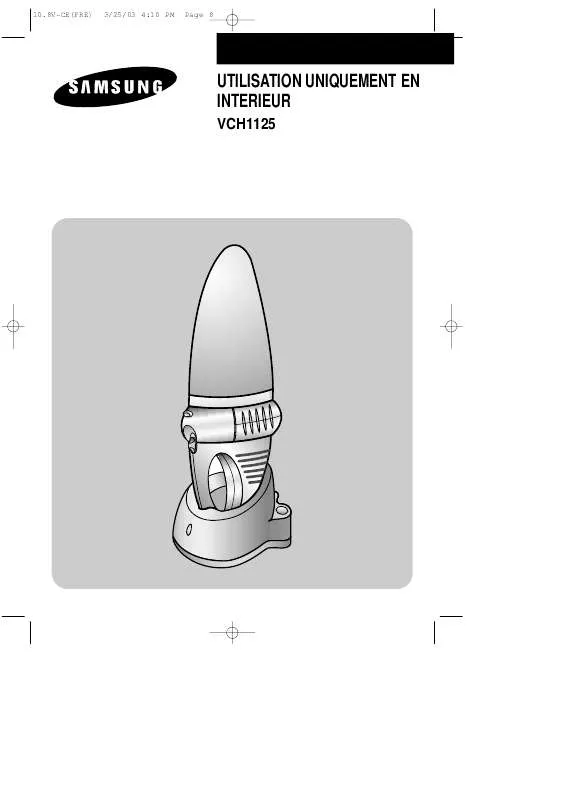 Mode d'emploi SAMSUNG VC-H1125