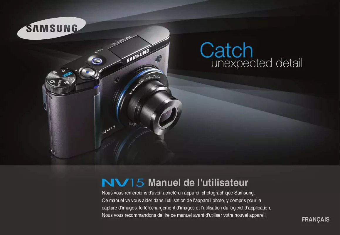 Mode d'emploi SAMSUNG VLUU NV15