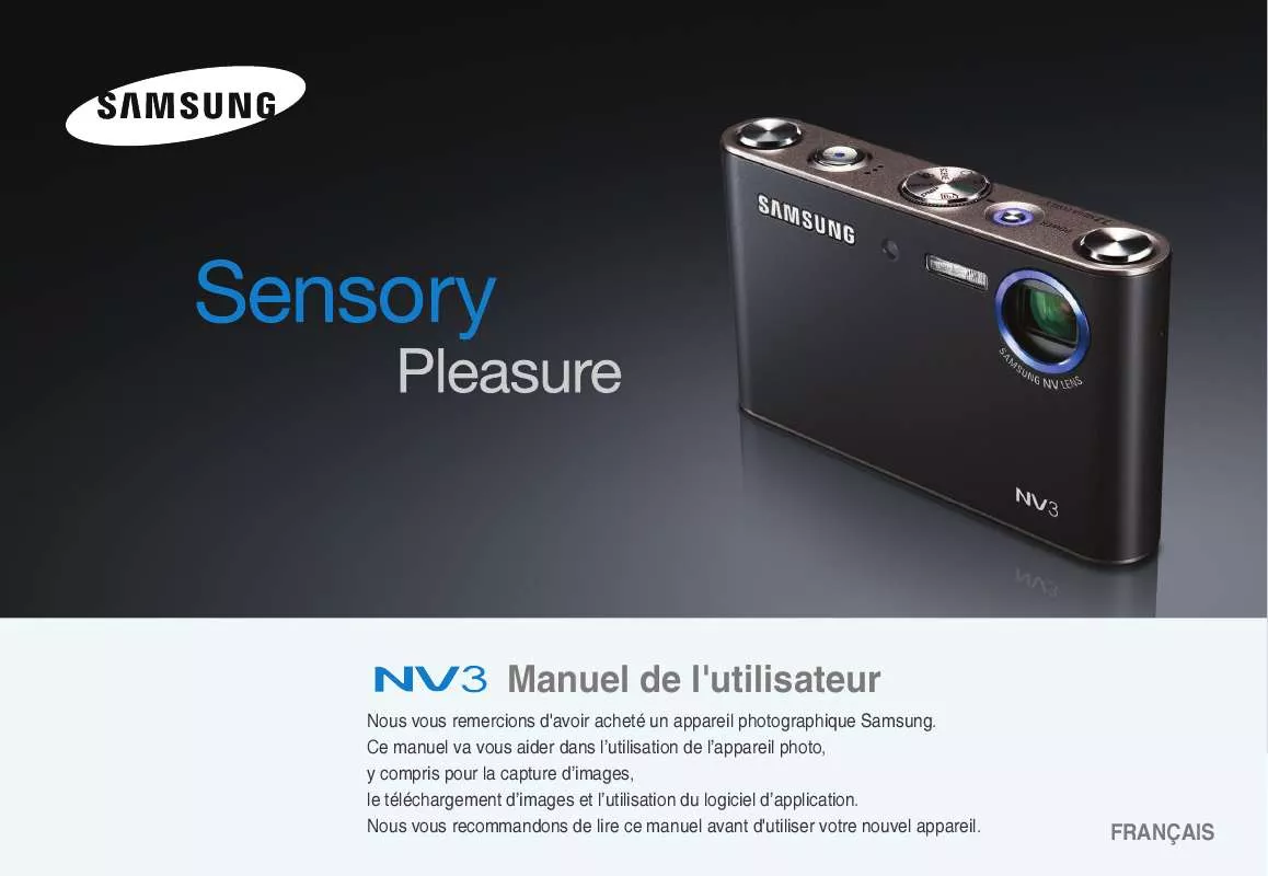 Mode d'emploi SAMSUNG VLUU NV3