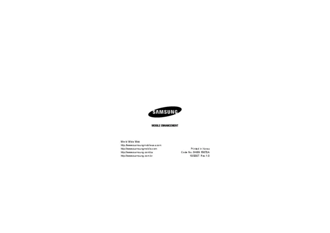 Mode d'emploi SAMSUNG WEP 300