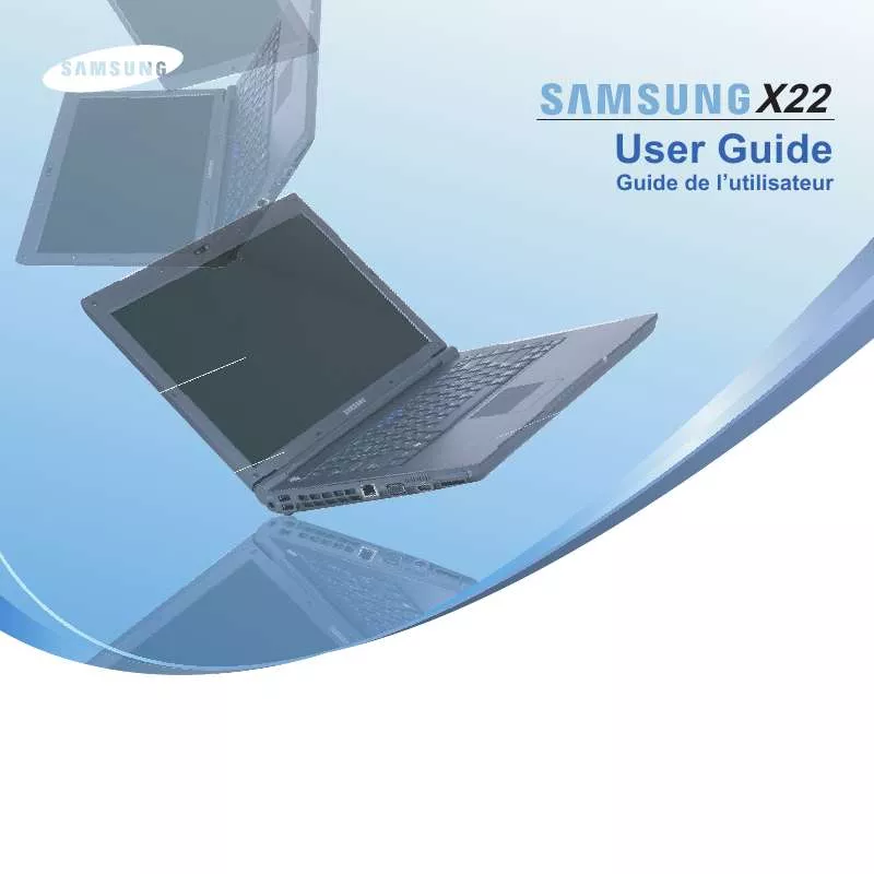 Mode d'emploi SAMSUNG X22 WEP 7500