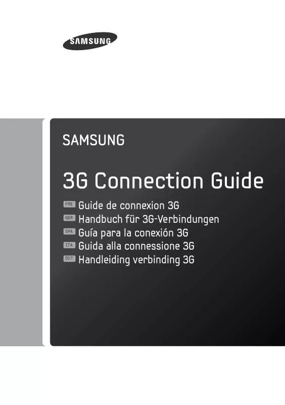 Mode d'emploi SAMSUNG XE500C21