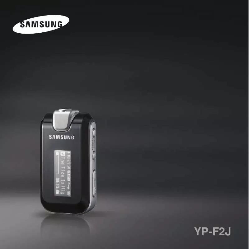 Mode d'emploi SAMSUNG YPF2JXB-XAC