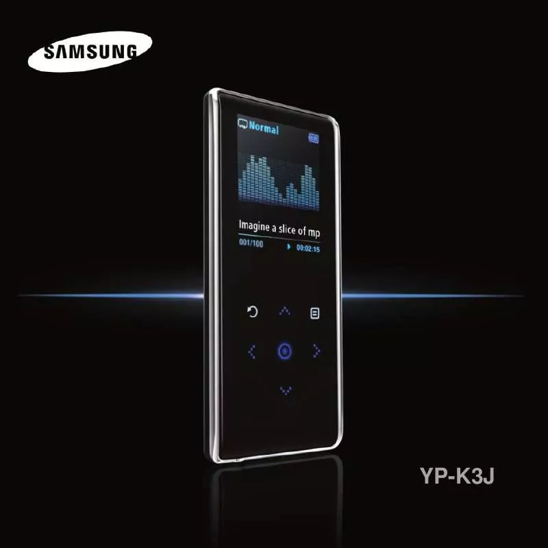 Mode d'emploi SAMSUNG YP-K3JAB