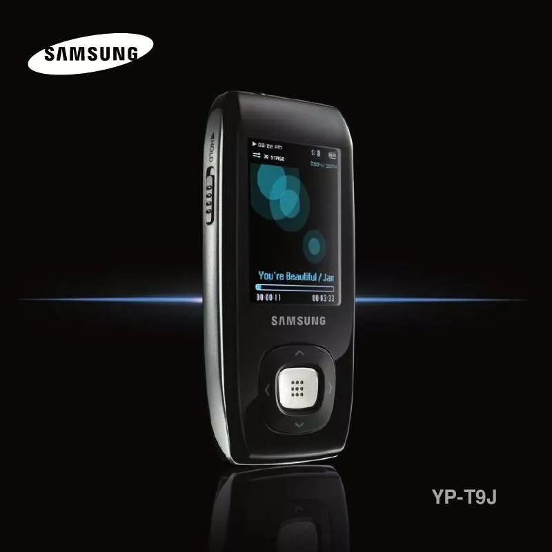 Mode d'emploi SAMSUNG YPT9JAB-XAC