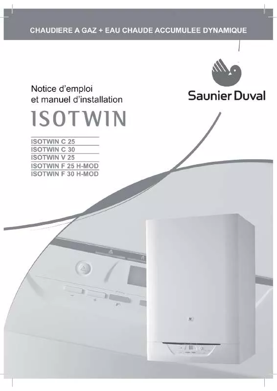 Mode d'emploi SAUNIER DUVAL ISOTWIN C 30