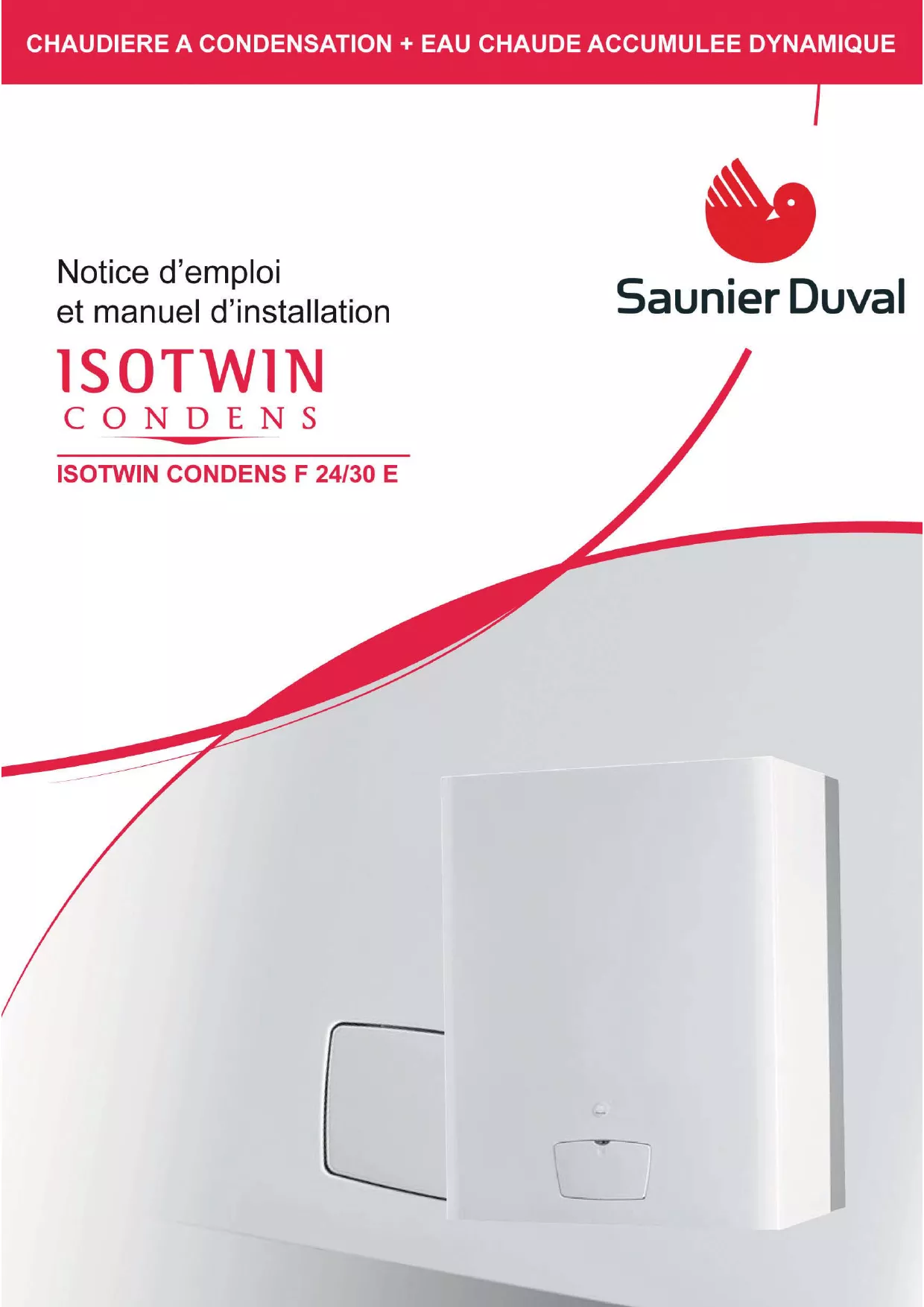 Mode d'emploi SAUNIER DUVAL ISOTWIN C30E CF