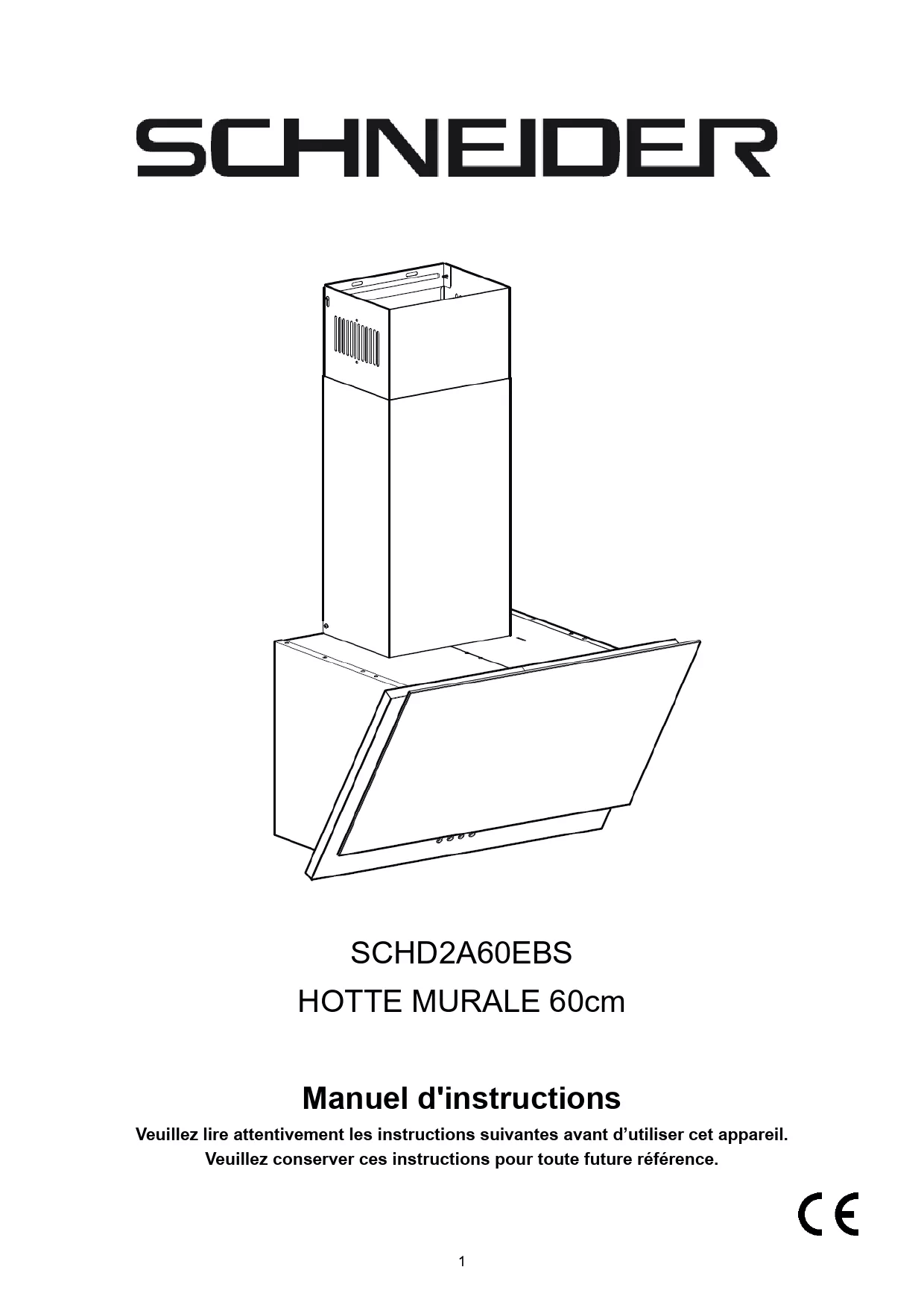 Mode d'emploi SCHNEIDER SCHD2A60EBS