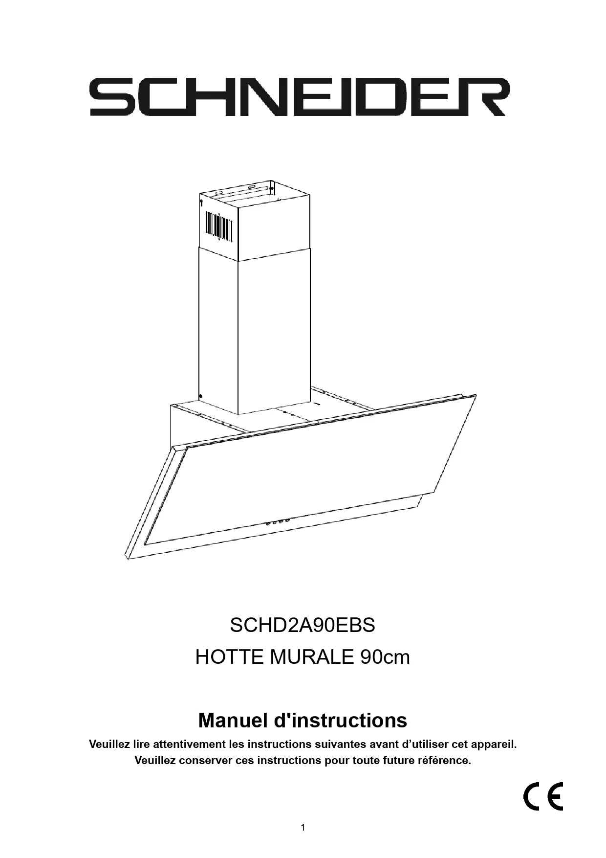 Mode d'emploi SCHNEIDER SCHD2A90EBS