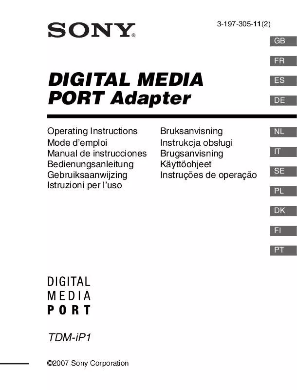 Mode d'emploi SONY DAV-HDX500/I