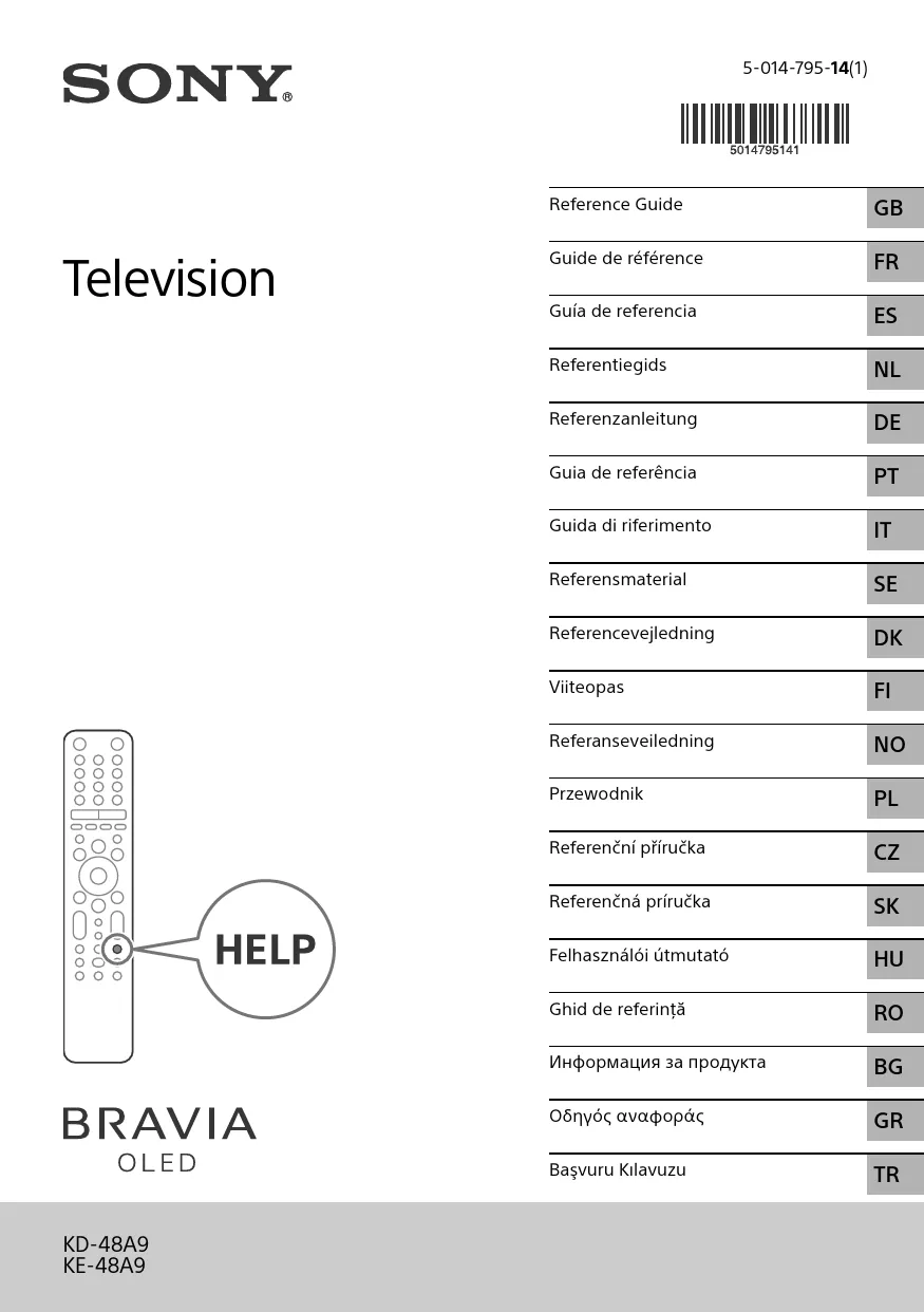 Mode d'emploi SONY KD48A9