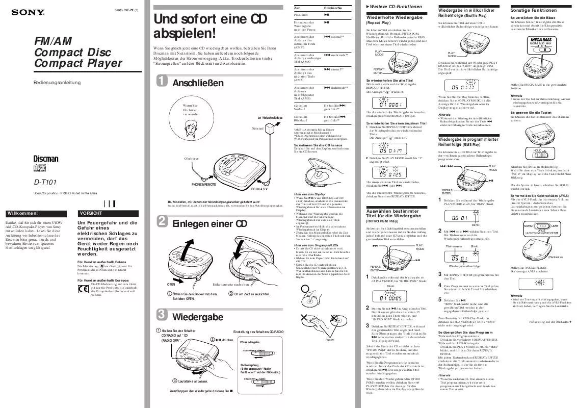 Mode d'emploi SONY XR-6700RDS