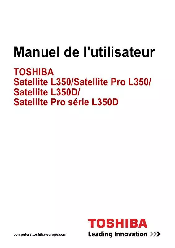 Mode d'emploi TOSHIBA SATELLITE L350-23J