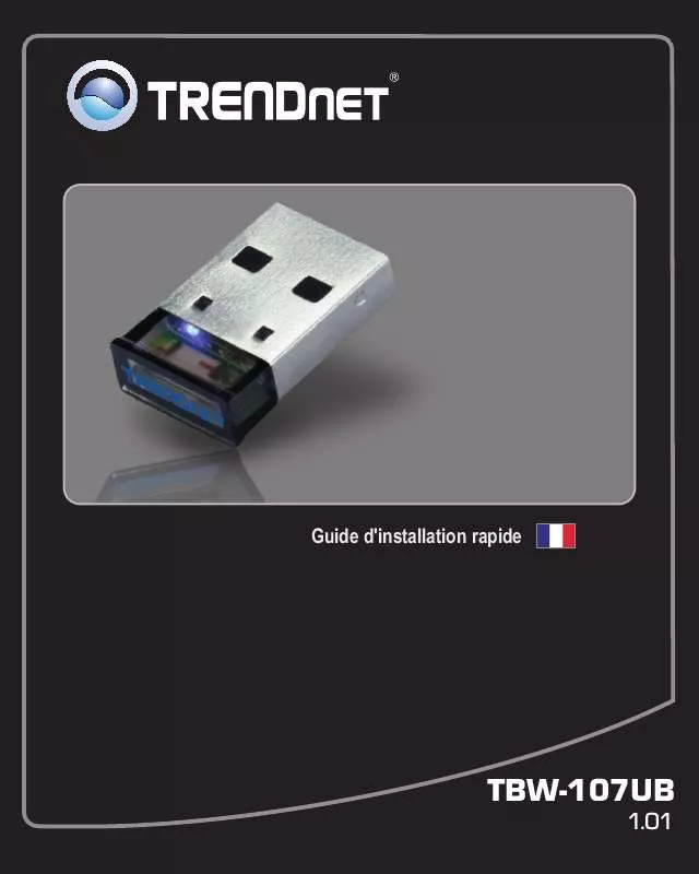 Mode d'emploi TRENDNET TBW-107UB