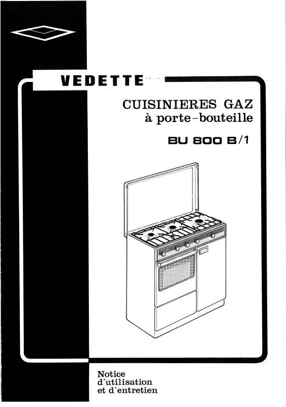 Mode d'emploi VEDETTE BU8065BD