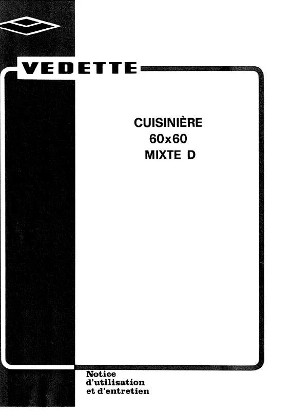 Mode d'emploi VEDETTE D6053HZ