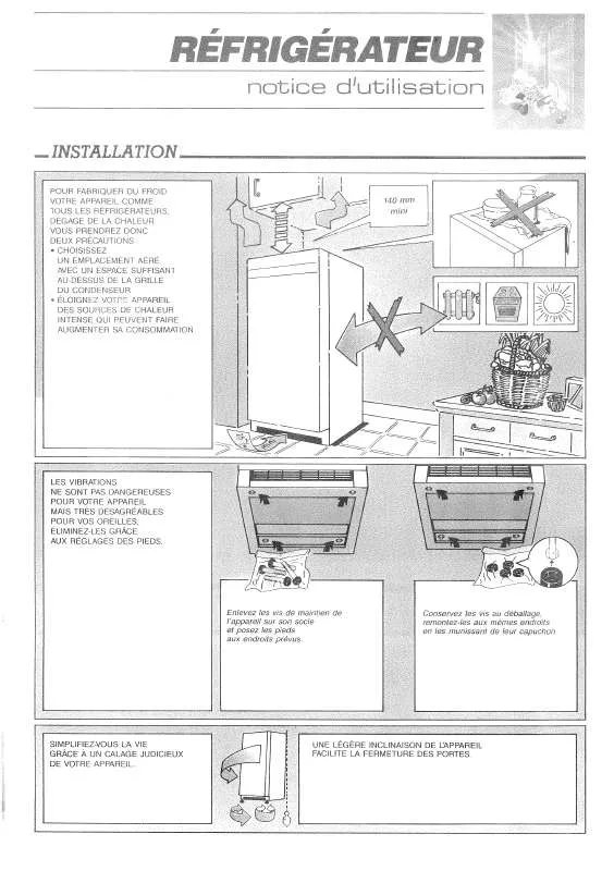 Mode d'emploi VEDETTE SML3030BD