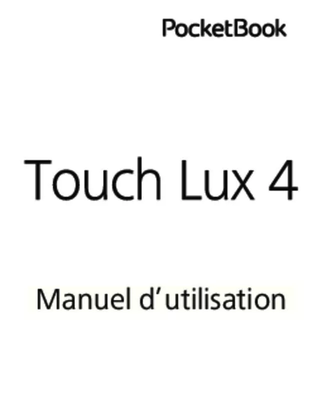 Mode d'emploi VIVLIO TOUCH LUX 4