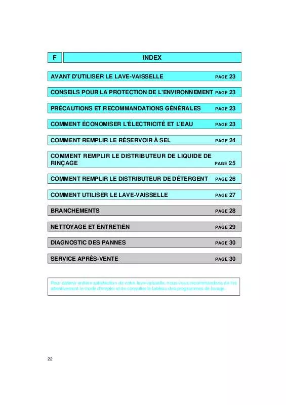 Mode d'emploi WHIRLPOOL 14800