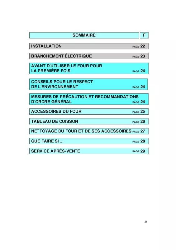 Mode d'emploi WHIRLPOOL 545 312 10