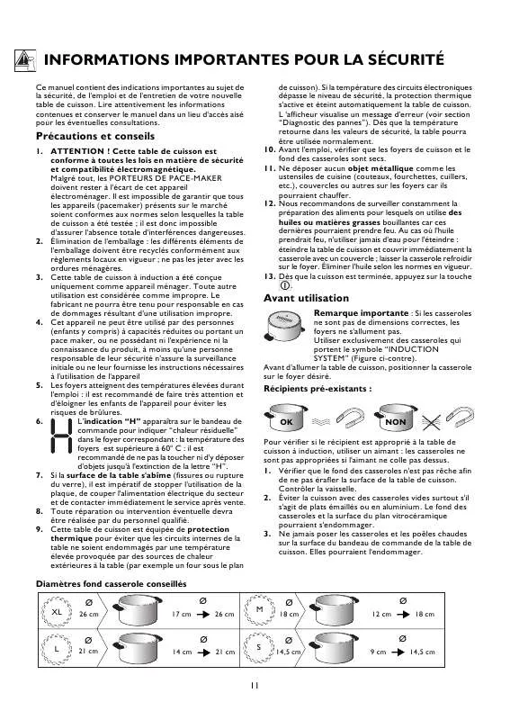 Mode d'emploi WHIRLPOOL ACM 701/BA/02