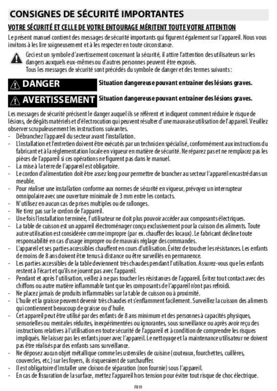 Mode d'emploi WHIRLPOOL ACM800NE