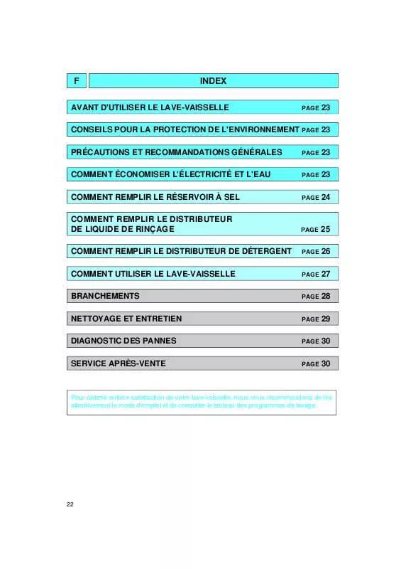 Mode d'emploi WHIRLPOOL ADG 941 AV