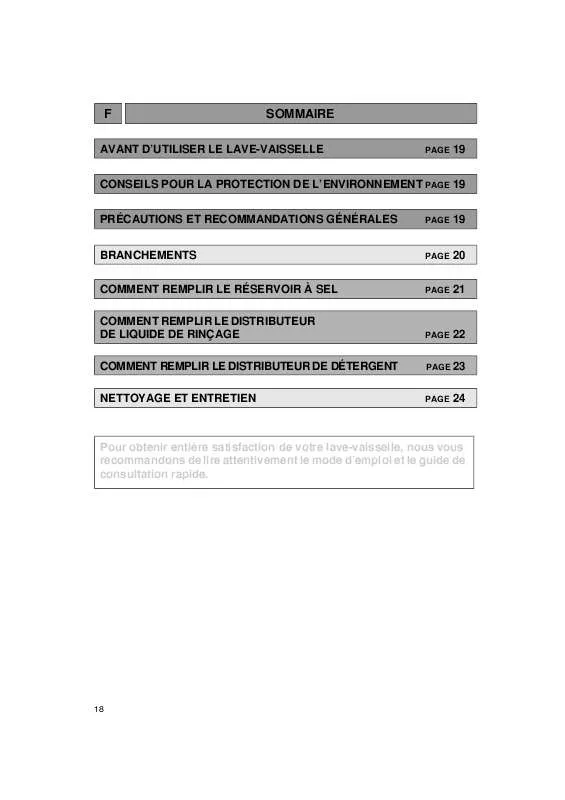 Mode d'emploi WHIRLPOOL ADL 951/1 WH