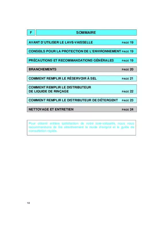 Mode d'emploi WHIRLPOOL ADP 5552 BL