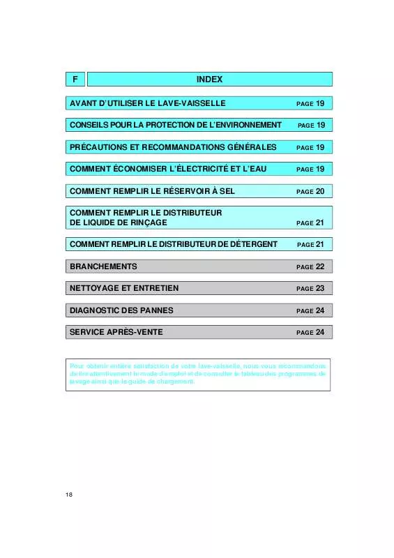 Mode d'emploi WHIRLPOOL ADP 741/2 WH