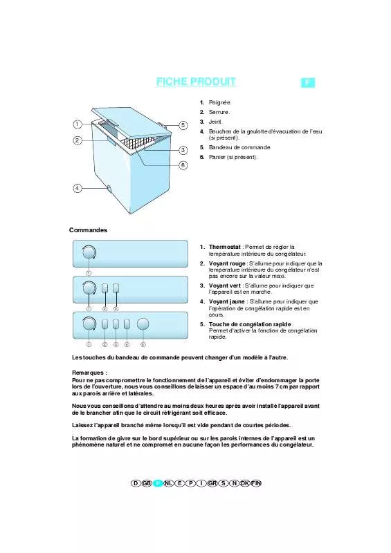 Mode d'emploi WHIRLPOOL AFE 944/G